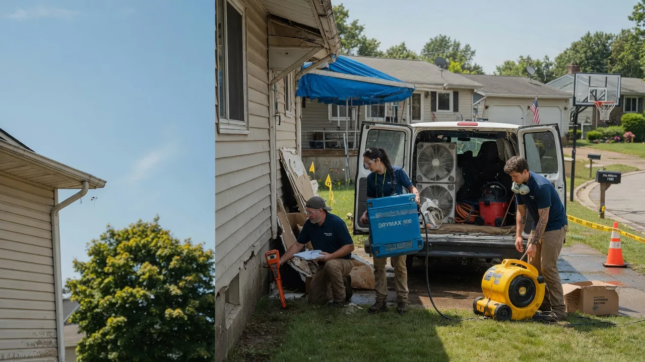 Ceiling Leak Cleanup in Milesburg, PA near me